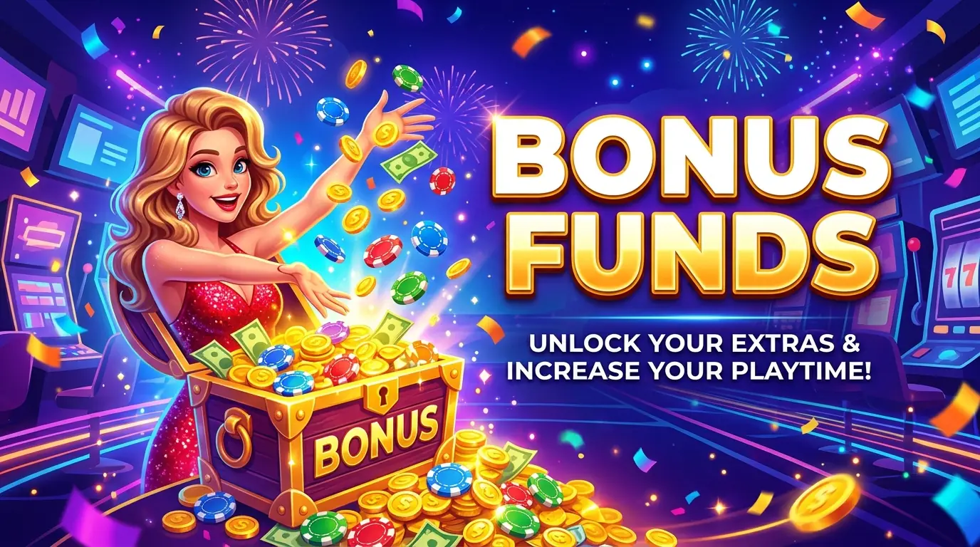 Mega casino bonus funds